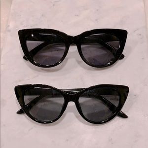 ✨Pre-owned Cat Eye Style Sunglasses bundle of 2✨